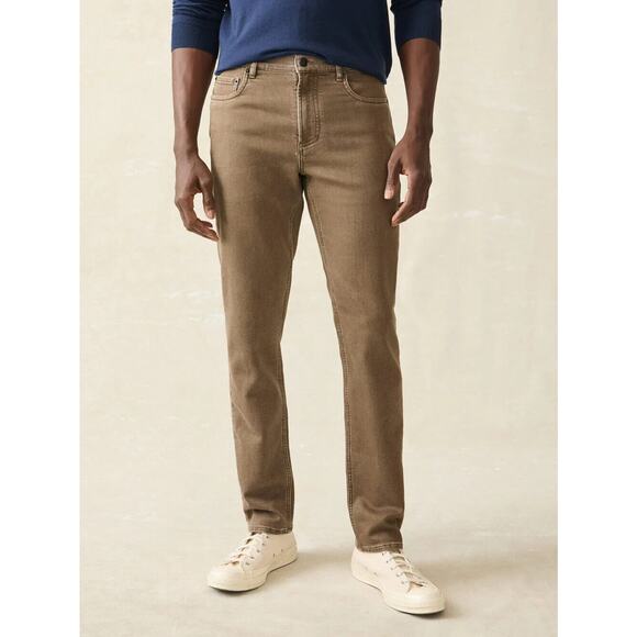Stretch Terry 5-Pocket Pant